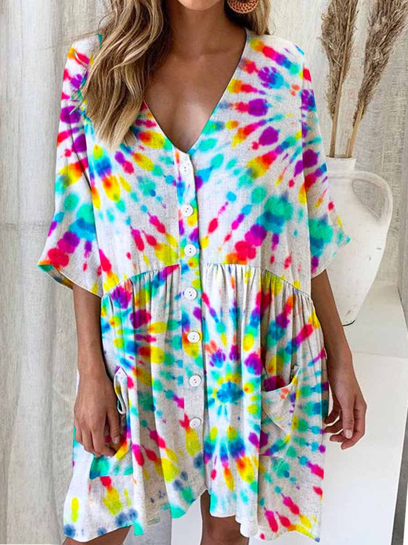 Klassisch gestaltete Kleid