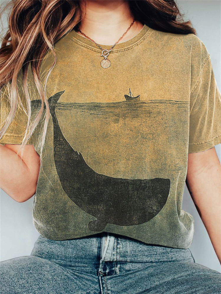 Klassische Vintage T-Shirt