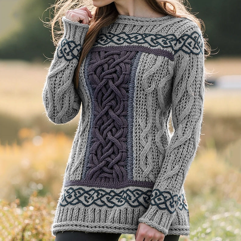 Zeitloser Vintage-Stil Pullover