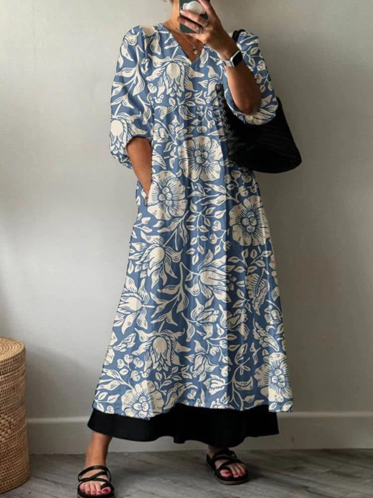 Klassische Vintage Kleid