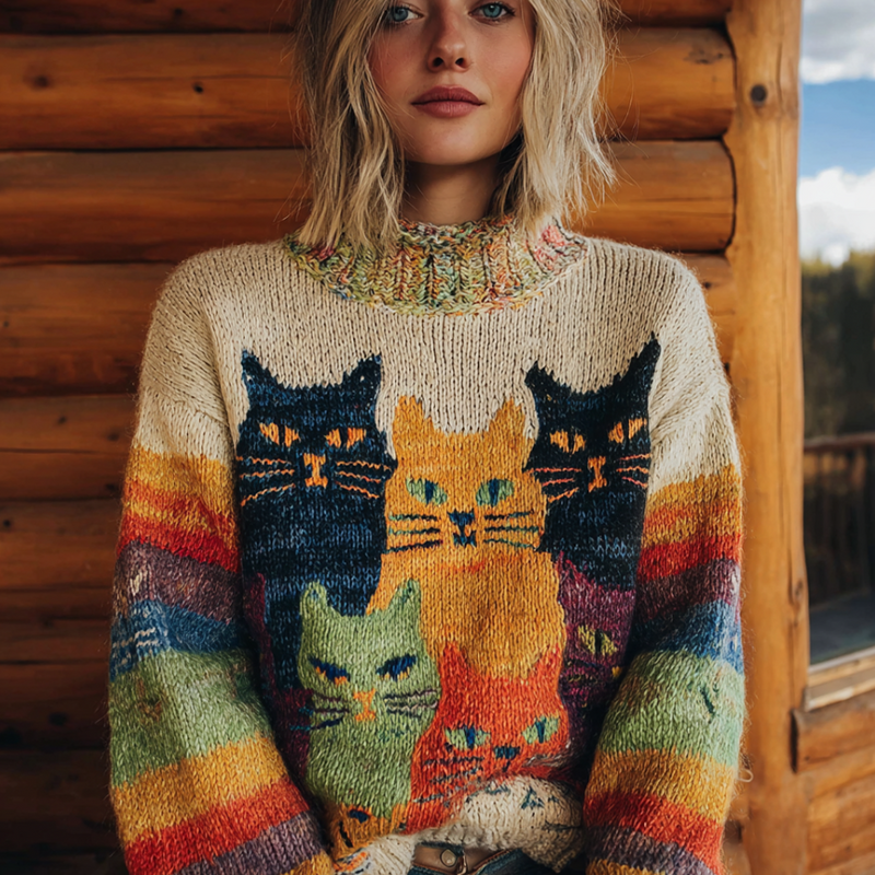Anmutig gestaltete Pullover