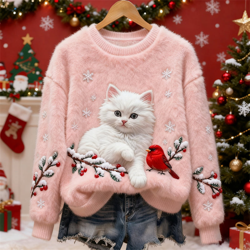 Zeitloser Vintage-Stil Pullover