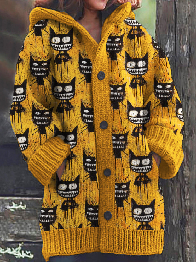 Elegant gestaltete Strickjacke