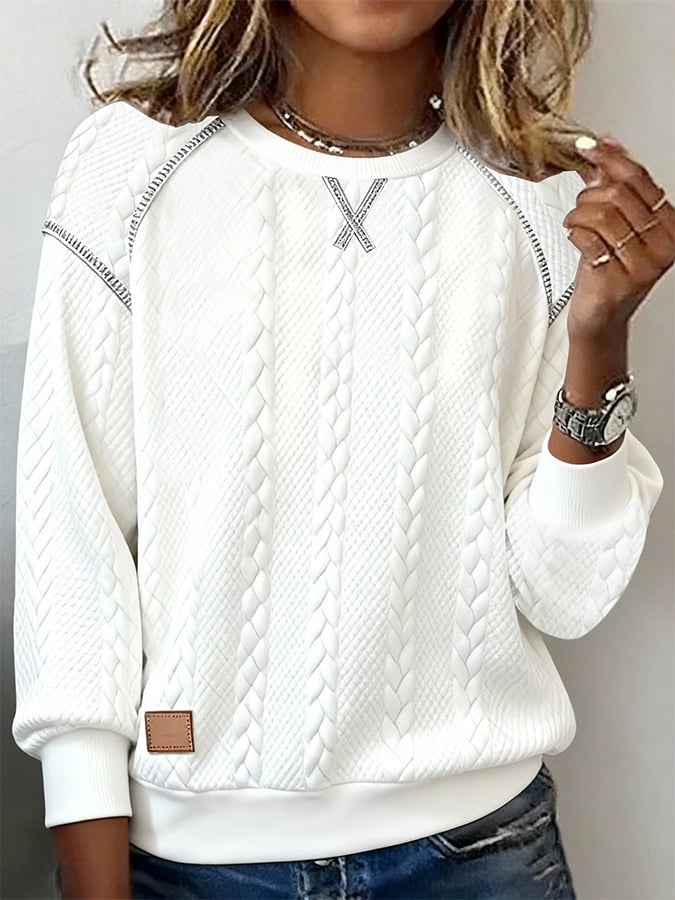 Anmutig gestaltete Pullover
