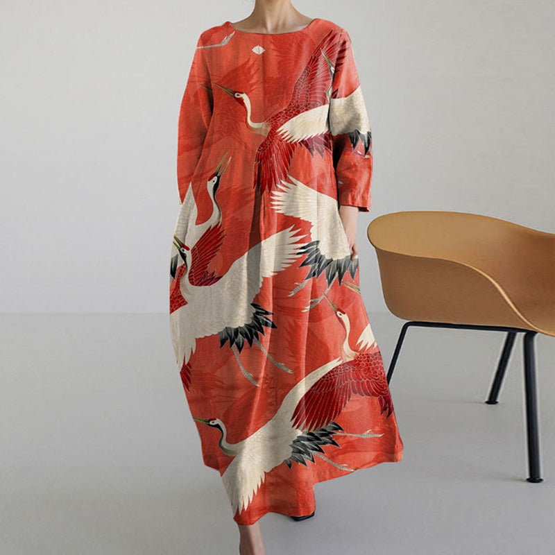Durchdacht gestaltete Kleid