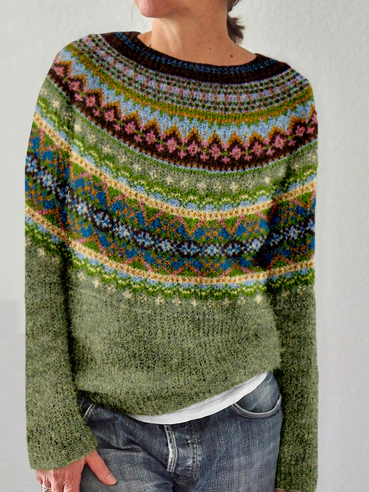 Klassisch designter Pullover