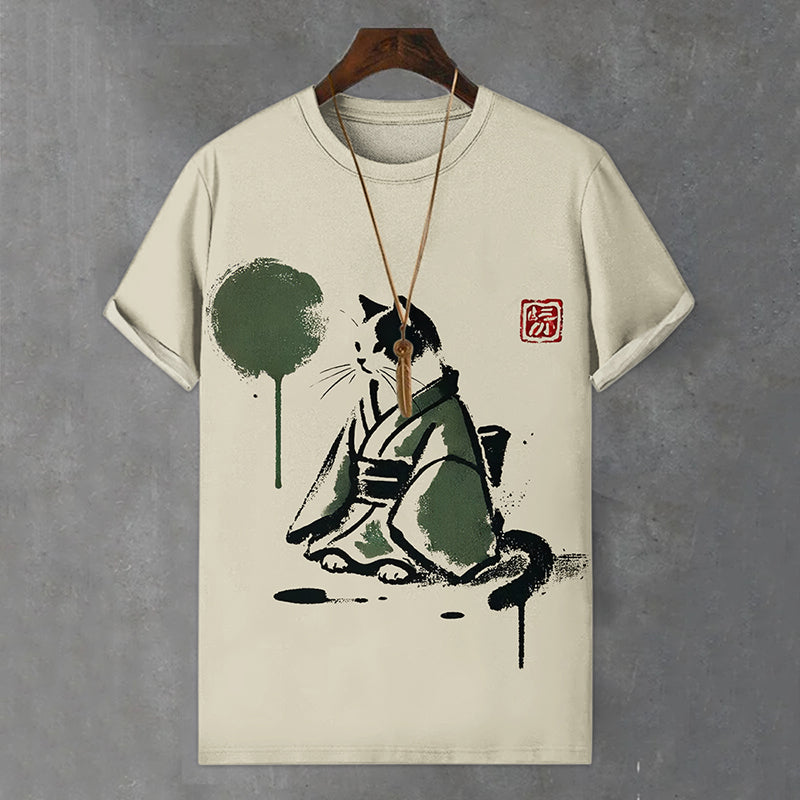 Zeitloser Vintage-Stil T-Shirt