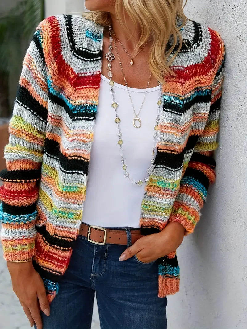 MW | Strickjacke mit offener Vorderseite