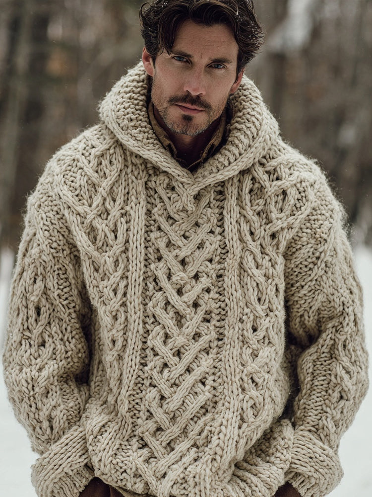 Zeitloser Vintage-Stil Pullover