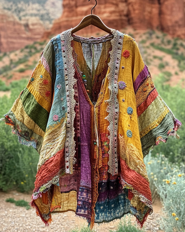 Wunderschön gefertigte Strickjacke