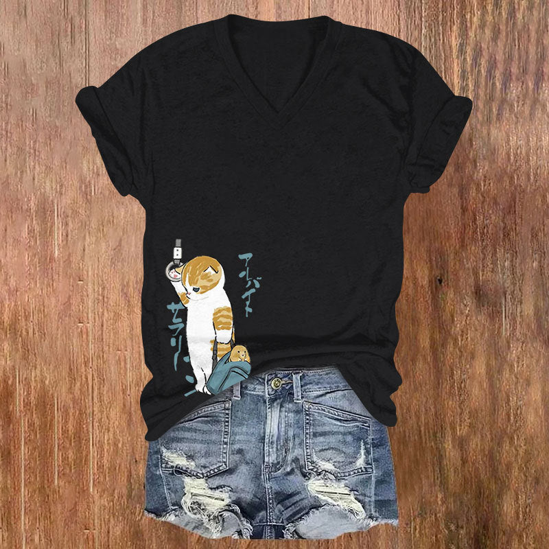 Anmutig gestaltete T-Shirt
