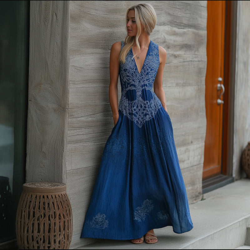 Anmutig gestaltete Kleid