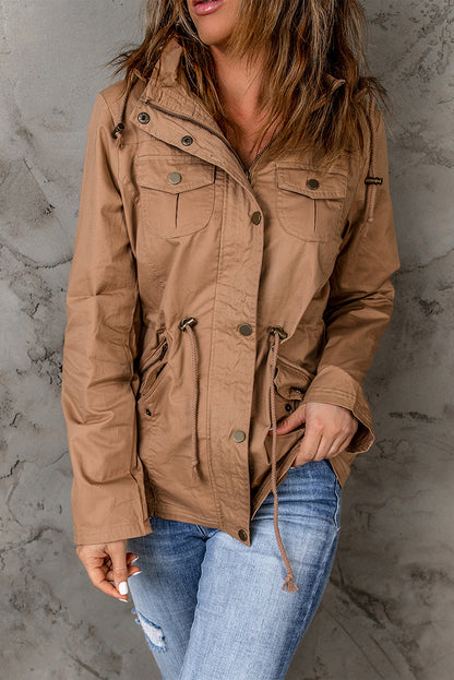 Durchdacht gestaltete Jacke