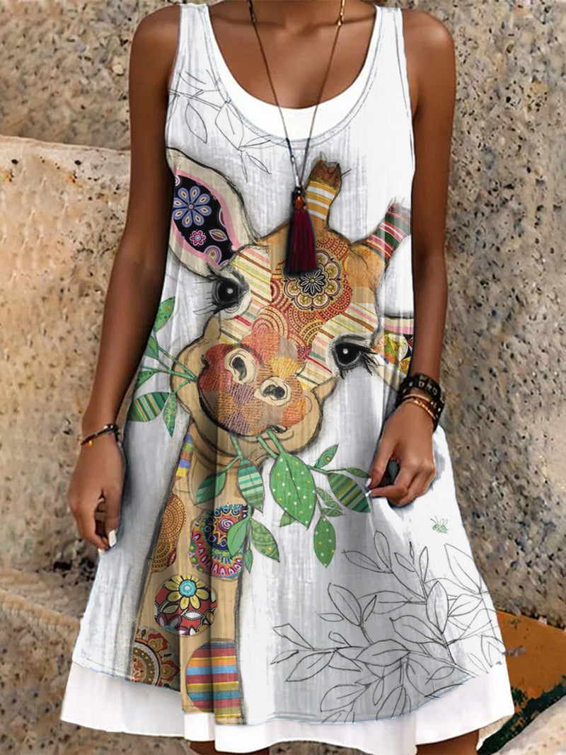 Klassische Vintage Kleid