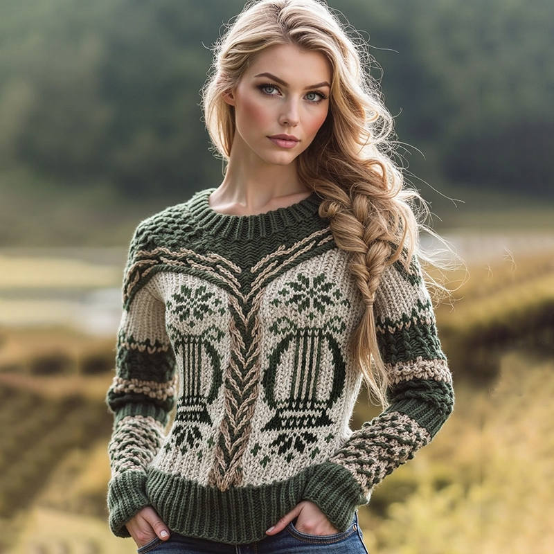 Klassisch gestaltete Pullover