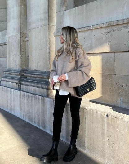 Zeitloser Vintage-Stil-Pullover