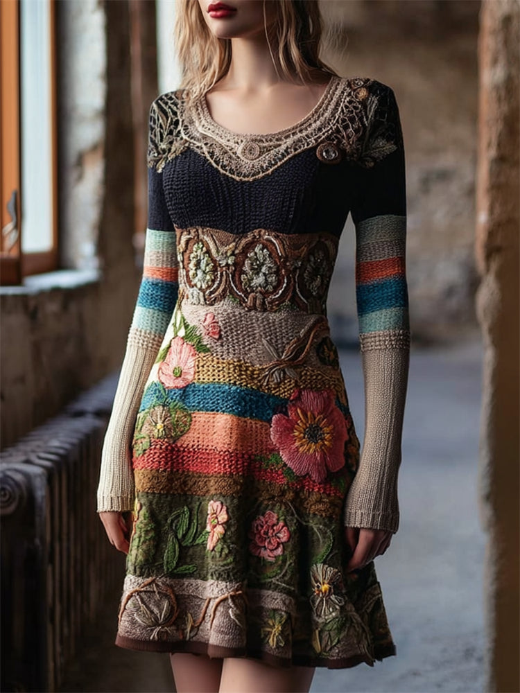 Vintage-inspirierter Pullover