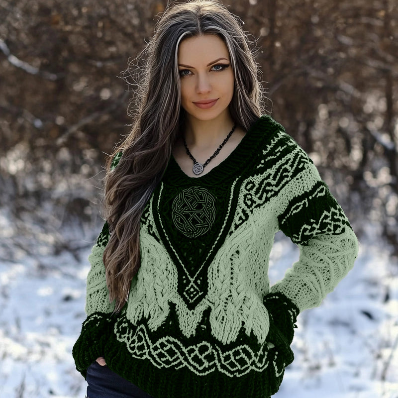 Zeitloser Vintage-Stil Pullover