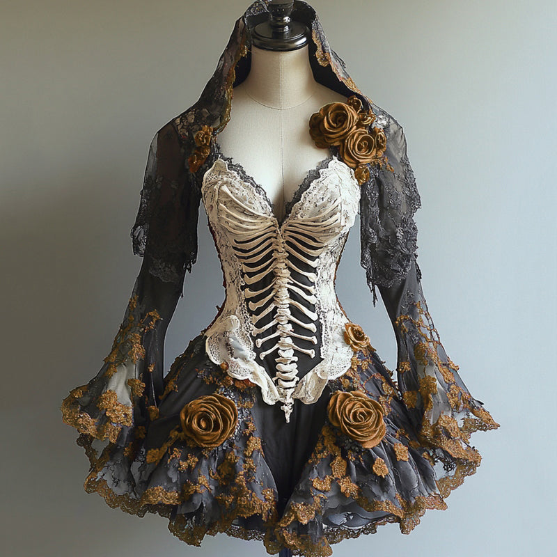Durchdacht gestaltete Kleid