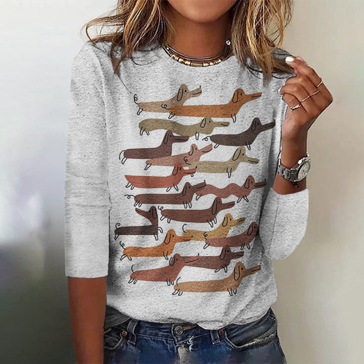 Anmutig gestaltete T-Shirt