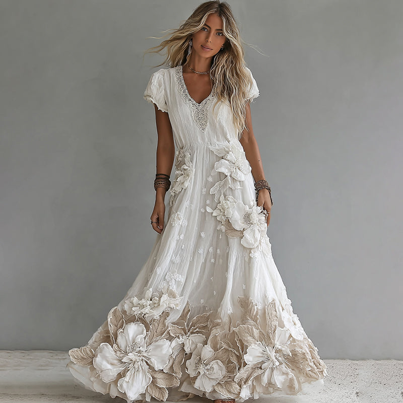 Durchdacht gestaltete Kleid