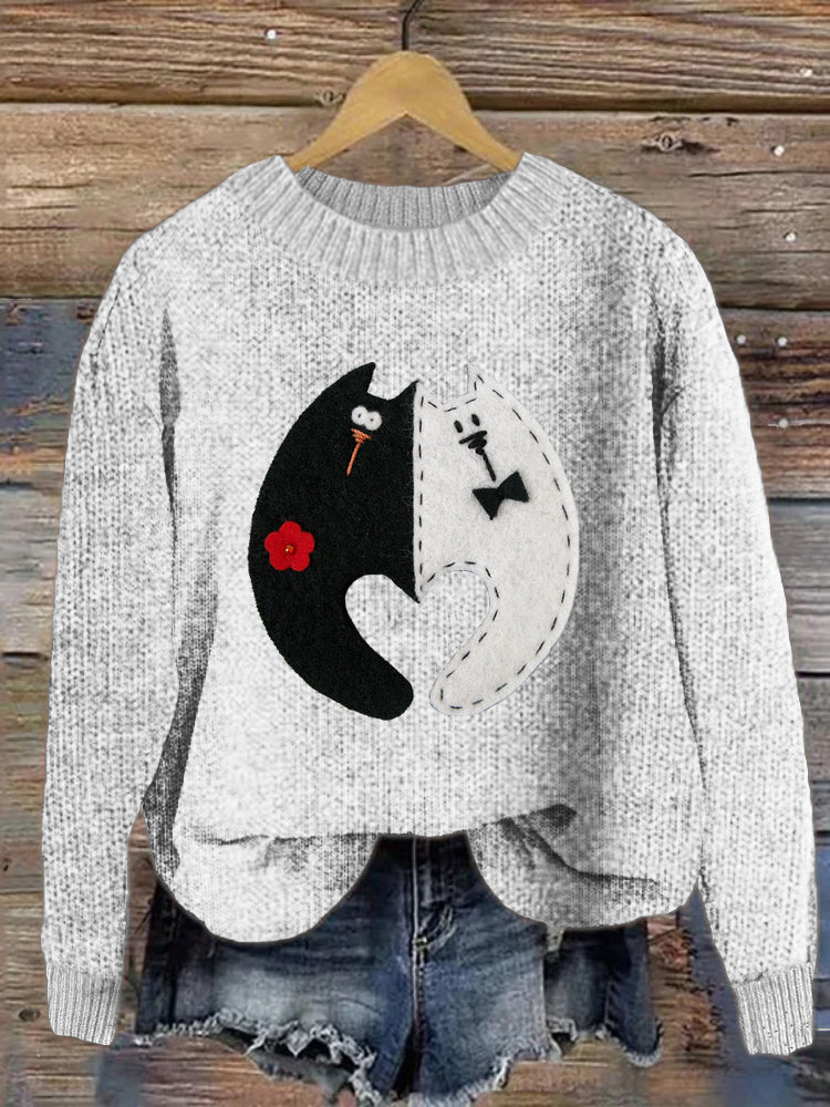 Zeitloser Vintage-Stil Pullover