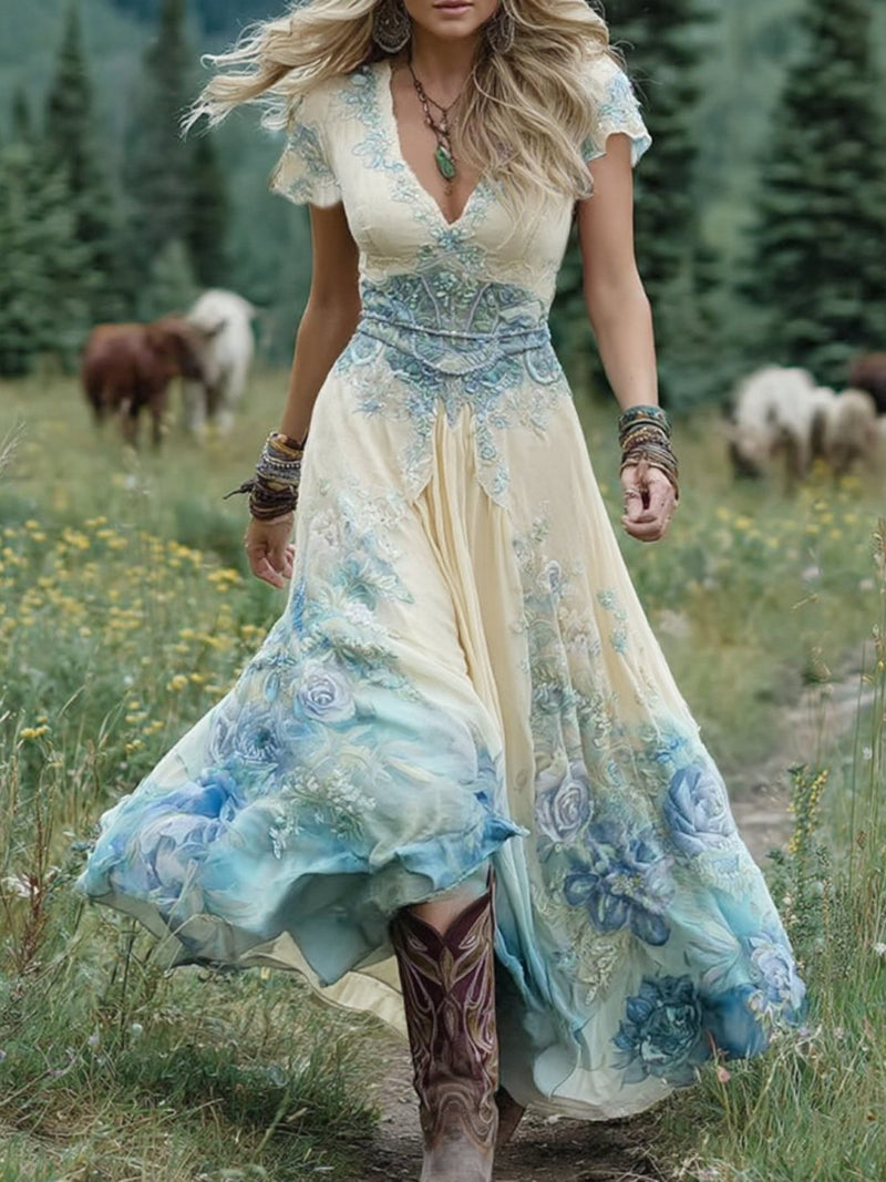 Klassische Vintage Kleid