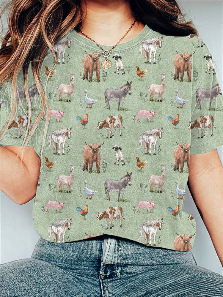 Zeitloser Vintage-Stil T-Shirt