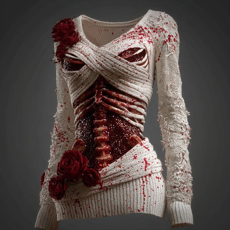 Zeitloser Vintage-Stil Pullover