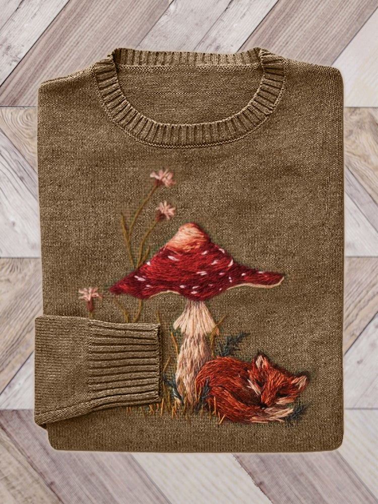 Zeitloser Vintage-Stil Pullover