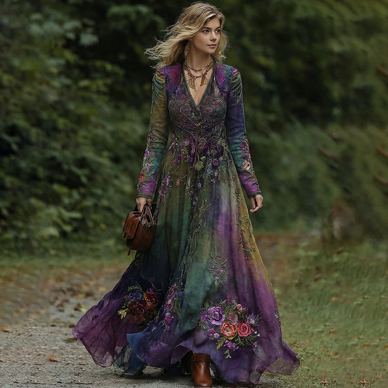 Zeitloser Vintage-Stil Kleid