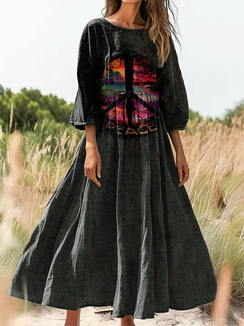 Klassisch gestaltete Kleid
