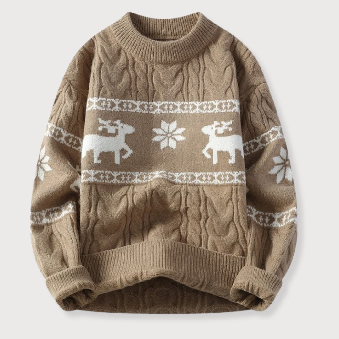 Zeitloser Vintage-Stil Pullover
