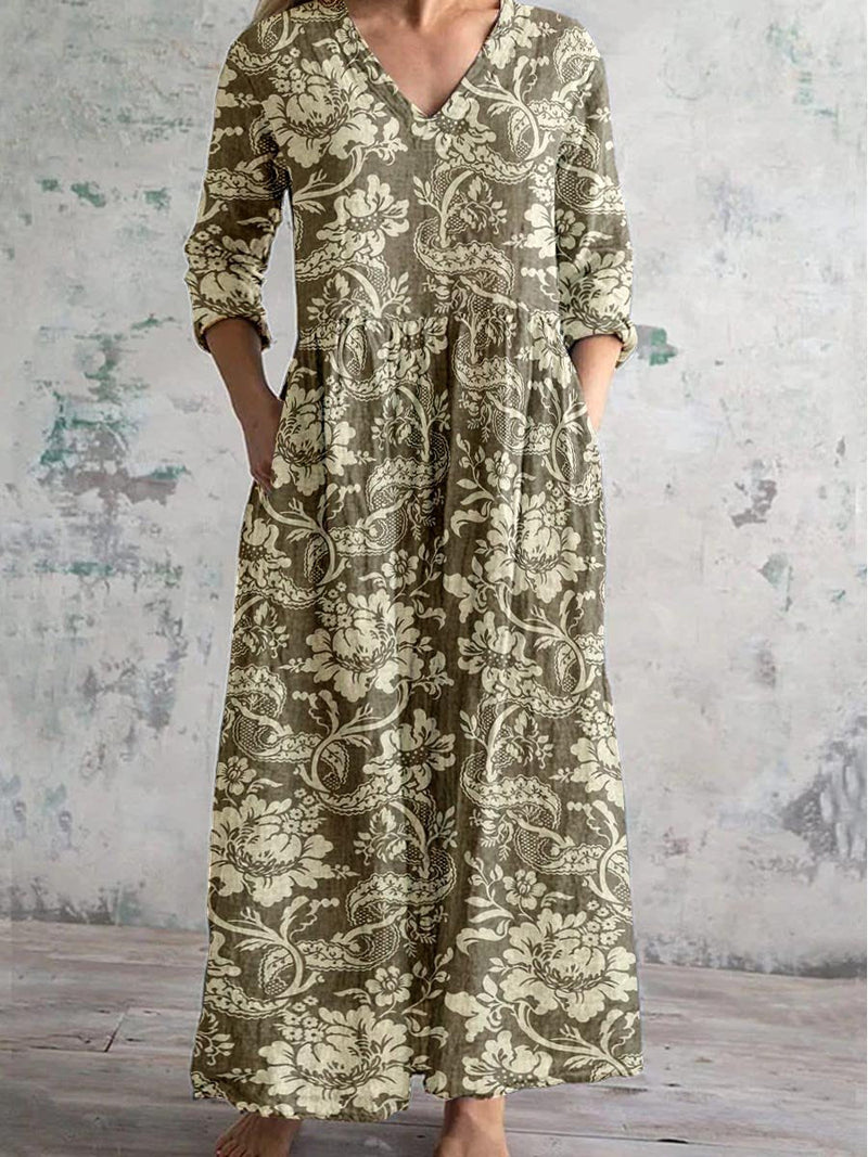 Klassische Vintage Kleid