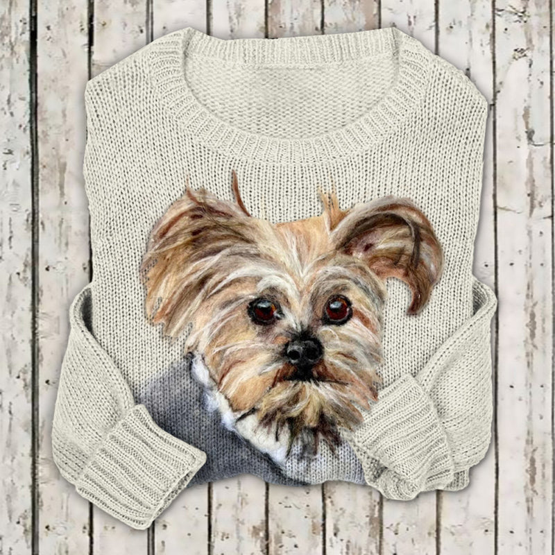 Zeitloser Vintage-Stil Pullover