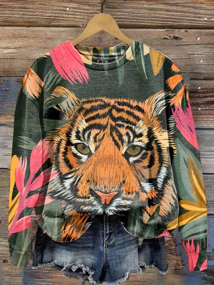 Zeitloser Vintage-Stil-Pullover