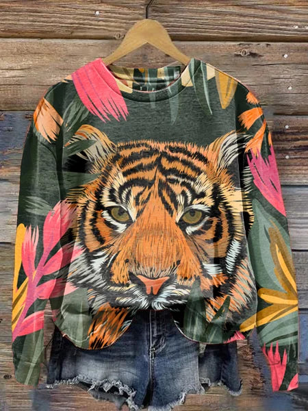 Zeitloser Vintage-Stil-Pullover