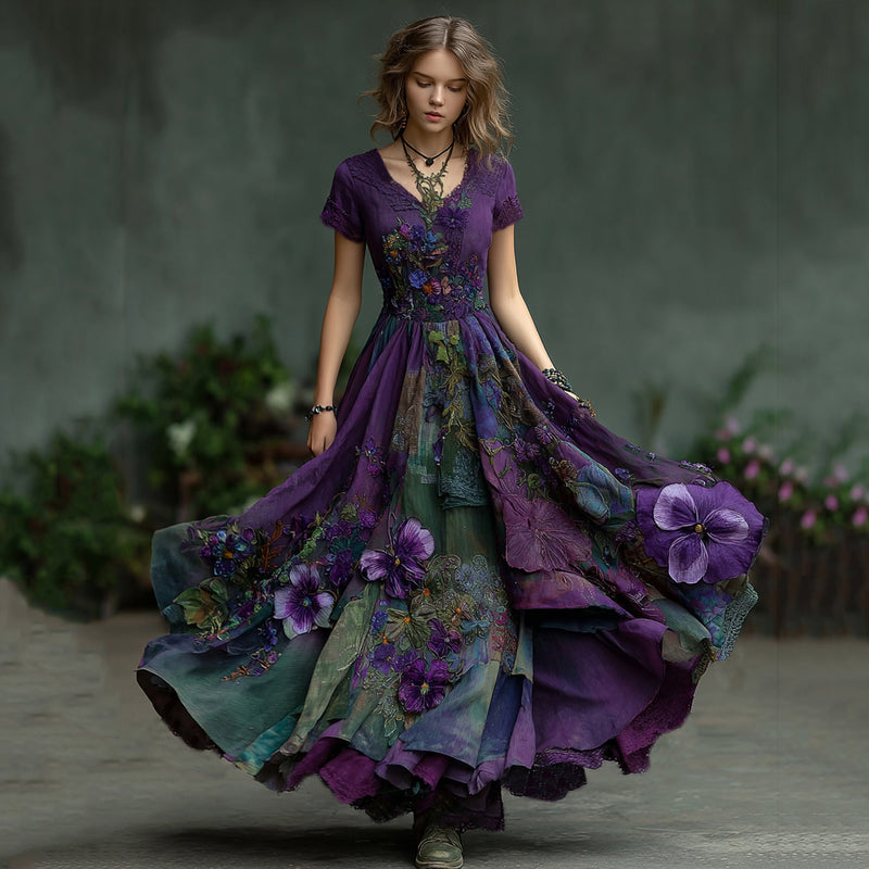 Wunderschön gefertigte Kleid