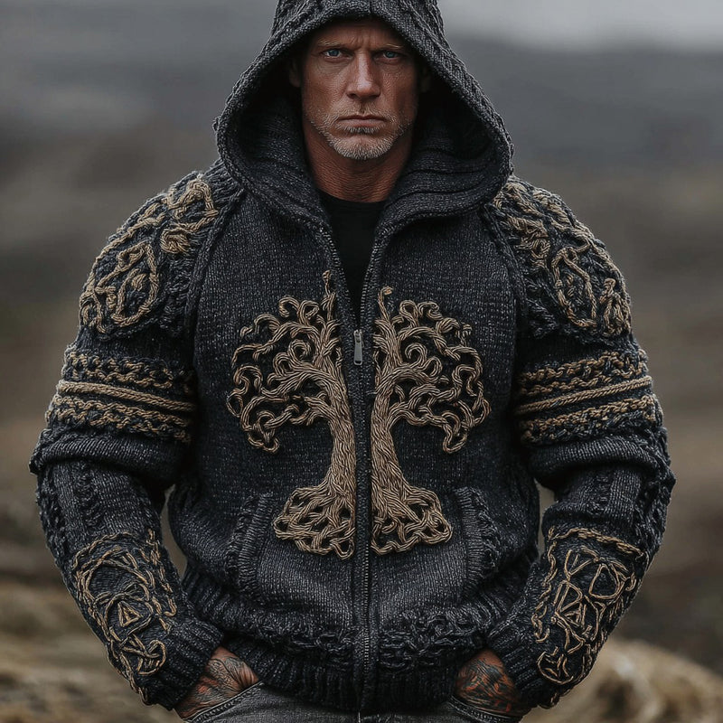 Vintage inspirierte Strickjacke