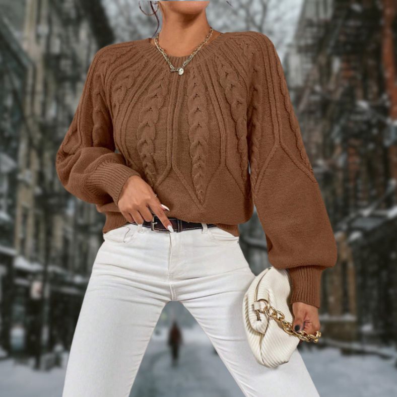 Zeitloser Vintage-Stil Pullover