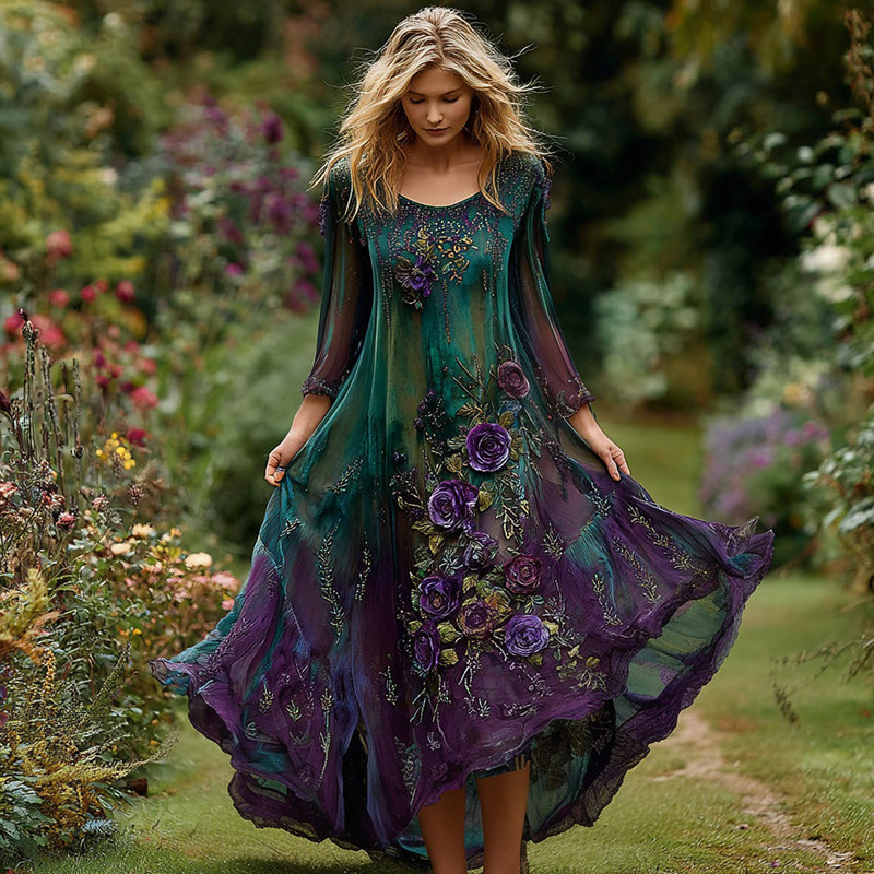 Klassische Vintage Kleid