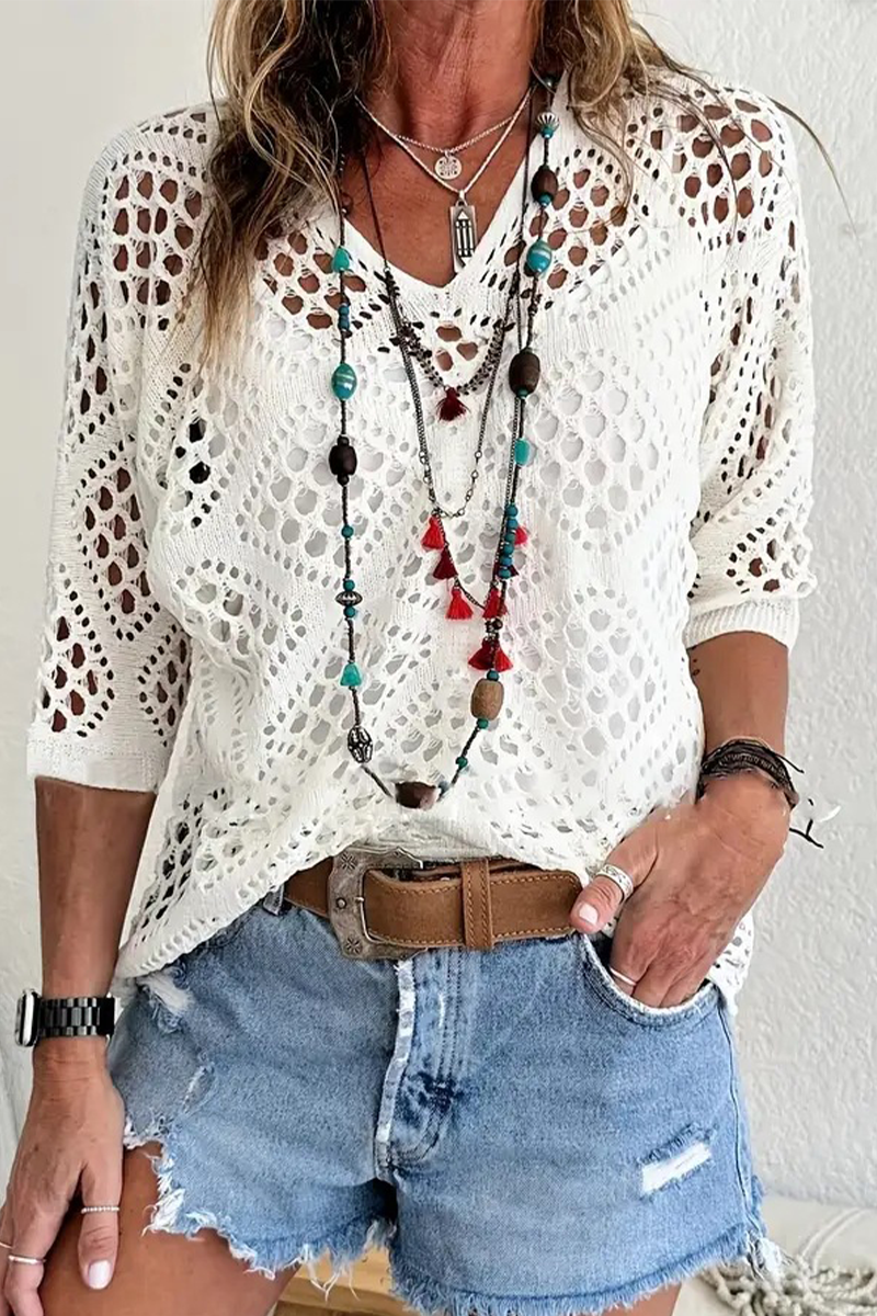 Zeitloser Vintage-Stil Pullover