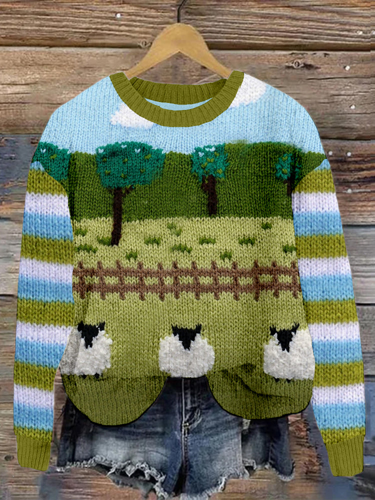 Zeitloser Vintage-Stil Pullover