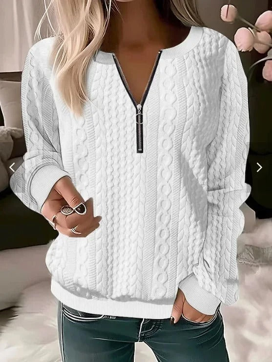 Zeitloser Vintage-Stil Pullover