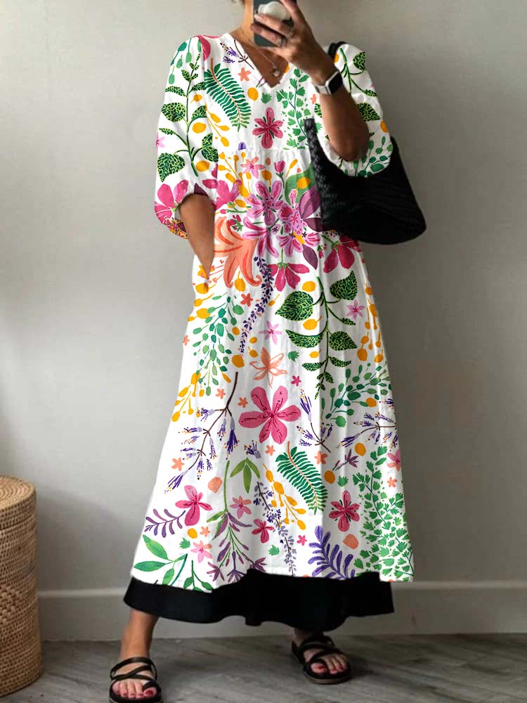 Klassische Vintage Kleid
