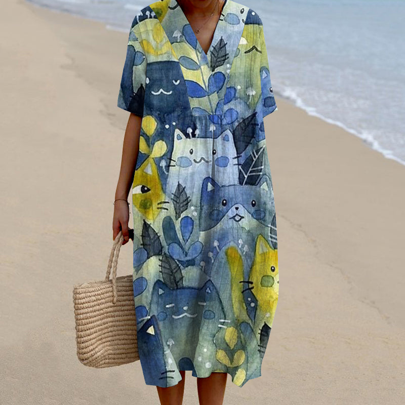 Zeitloser Vintage-Stil Kleid