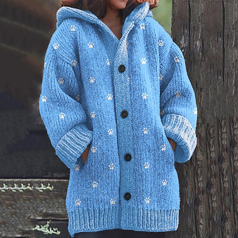 Elegant gestaltete Strickjacke
