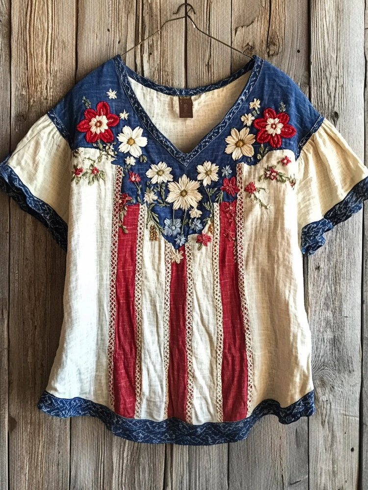 Klassische Vintage T-Shirt