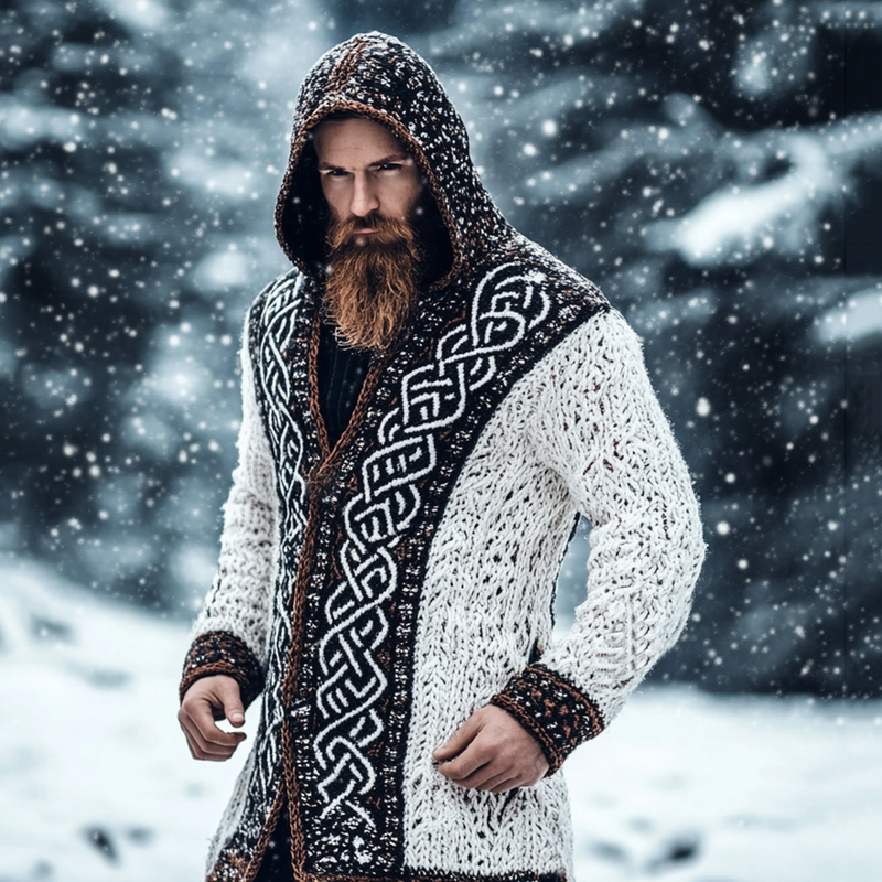 Anmutig gestaltete Strickjacke