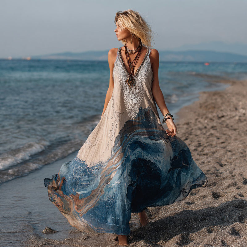 Klassische Vintage Kleid